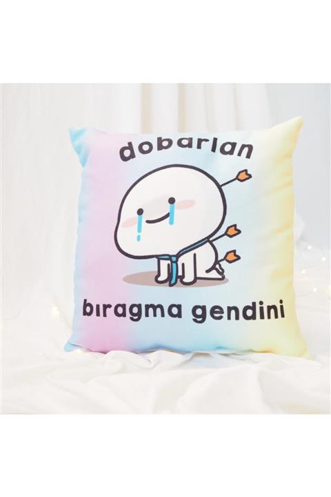 Planet Butik Dobarlan Bıragma Kendini Mini Yastık