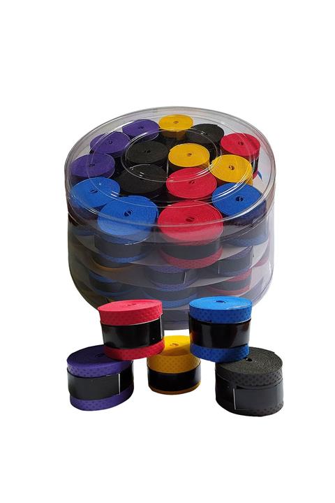 AVESSA Noktalı Raket Gribi 60 Adet Karışık Renkli Grıp-10