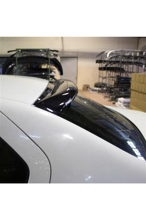 Cappafe Renault Symbol Arka Cam Üstü Spoyler Rüzgarlık Kanat (abs) Parlak Siyah 2013- 