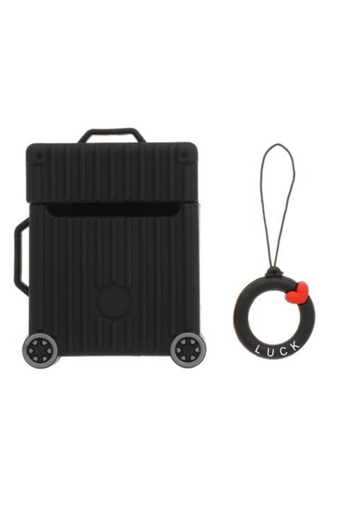 MY MÜRDÜM Airpods Kılıf 1. Ve 2. Nesil Uyumlu Sevimli Valiz