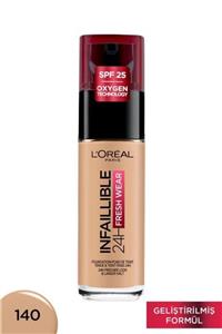 L'Oreal Paris L'Oréal Paris Infaillible 24H Fondöten 140 GOLDEN BEIGE