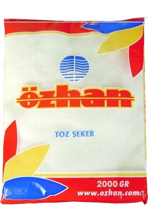 Özhan Market Toz Şeker 2 Kg
