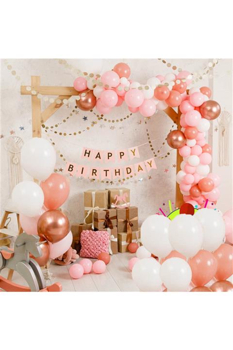 KBK MARKET Pembe Doğum Günü Seti