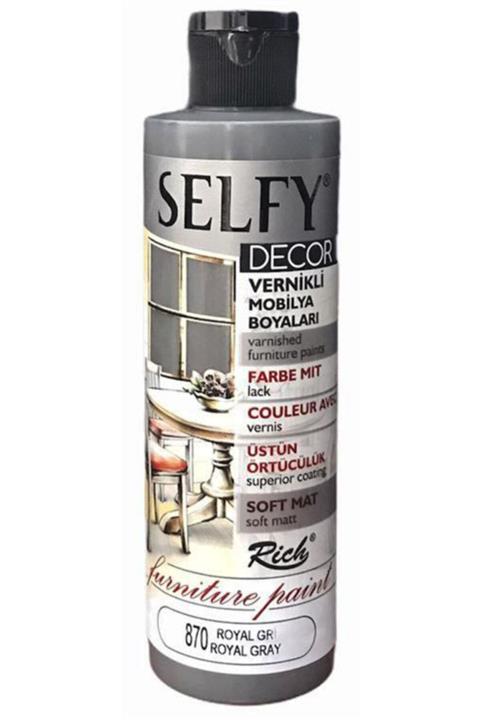 Rich Selfy Decor 240 Cc Royal Gri