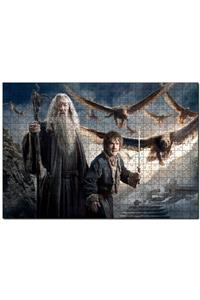 Cakapuzzle Yüzüklerin Efendisi Hobbit Ve Gandalf Görseli 500 Parça Puzzle Yapboz Mdf (ahşap)