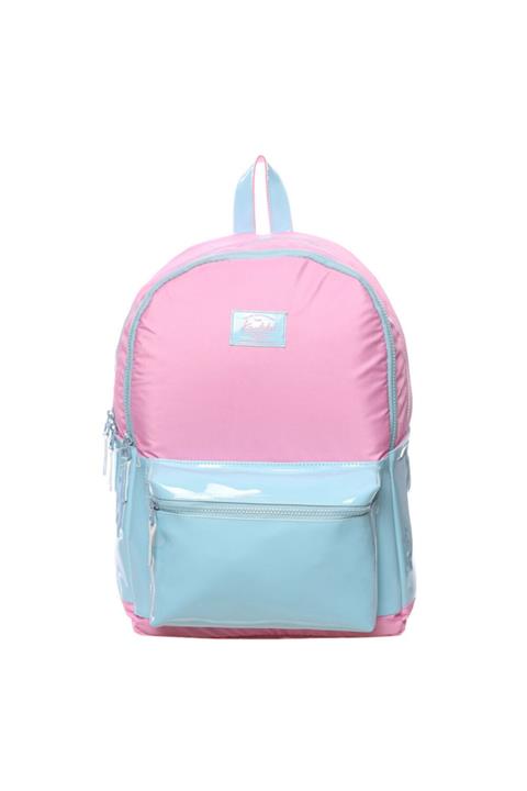 KAUKKO Leather Sırt Çantası Pembe K1241