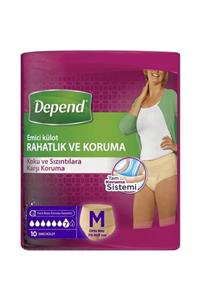 Depend Emici Külot Kadın Orta 10lu