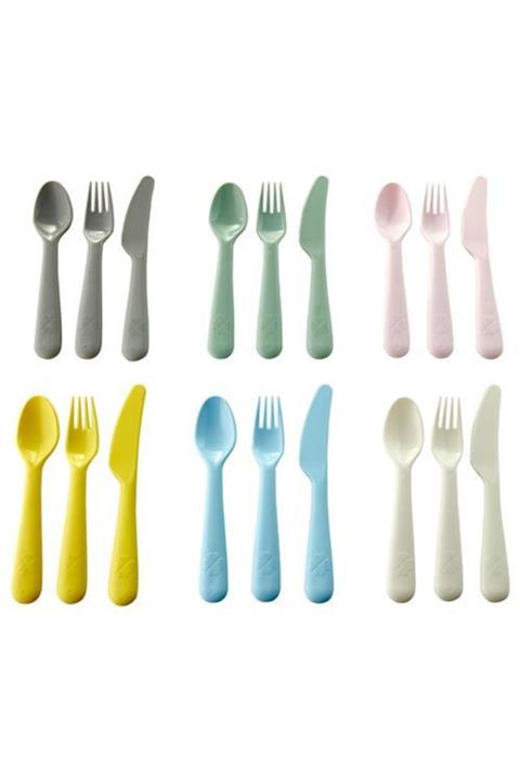 KALAS Çatal Bıçak Seti, Pastel Tonlar