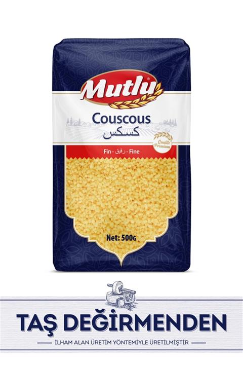 Makarina Mutlu Makarna Fas Kuskus Fine 500 G / Morocco Couscous