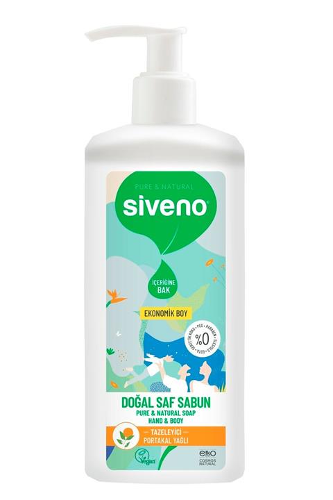 Siveno Sıveno Portakal Yağlı Sıvı Sabun 1 l