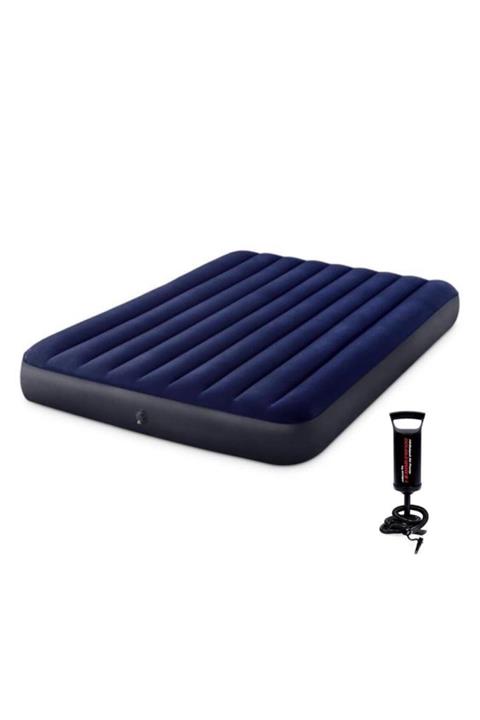 Trend Maison Intex 64759 Çift Kişilik Şişme Yatak 152 X 203 X 25 Cm Pompa / Kamp Yatağı