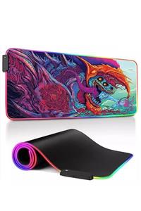 Xrades Rgb Hyper Beast 90x40 Cm Xxl Gamings Oyuncu Mousepad