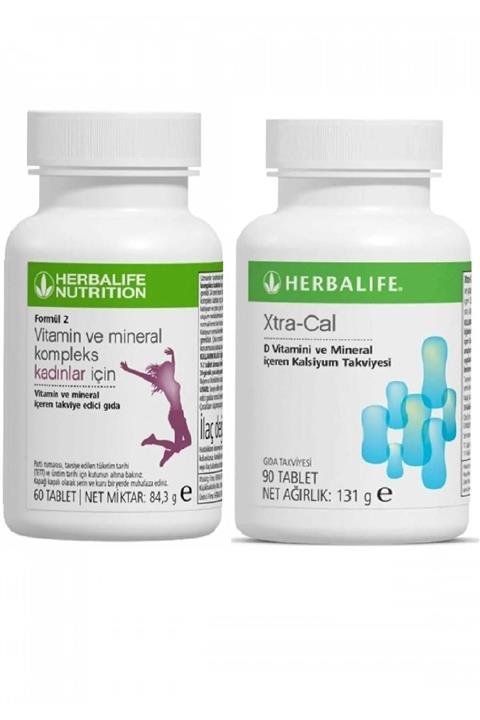 Herbalife Xtra-cal Kalsiyum Takviyesi Ve Kadınlar Için Vitamin ve Mineral