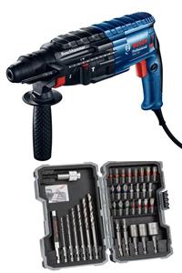 Bosch Gbh 240 Darbeli Kırıcı Delici Matkap + Metal Delme&vidalama Seti 35'li