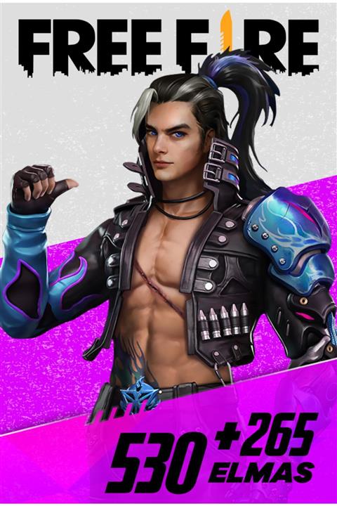 Free Fire 530 + 265 Elmas