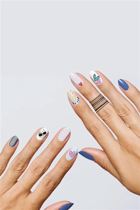 New Obsessions Canavar Tırnak Dövmesi - Tırnak Tattoo - Nail Art - Tırnak Sticker