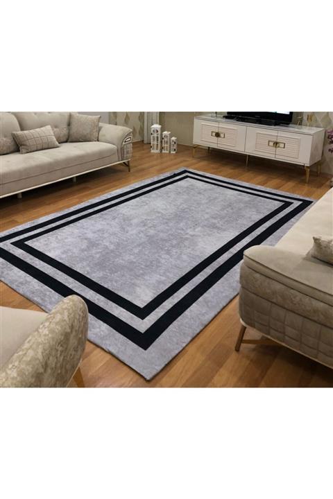 ALLGELSİN Cortina Home Kadife Lastikli Halı Örtüsü