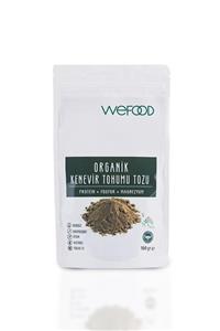 Wefood Organik Kenevir Tohumu Tozu 100 gr