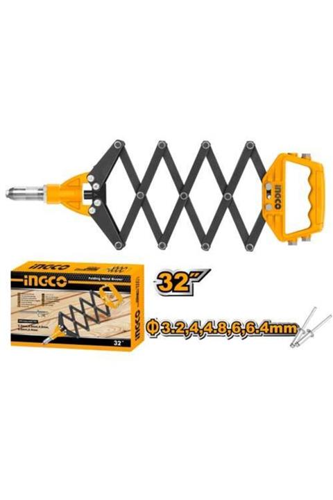 Ingco Endüstriyel Katlanır Perçin Tabancası