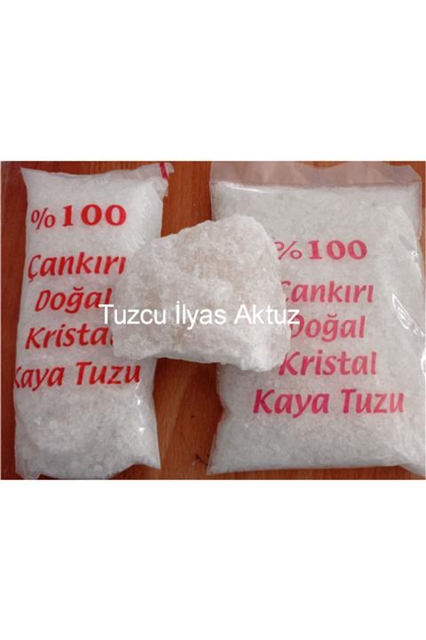 TUZCU İLYAS AKTUZ 84 Minarel %100 Çankırı Esmer Kaya Tuzu Granül