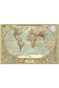 Anatolıan Dünya Haritası World Map 2000 Parça Puzzle - Yapboz