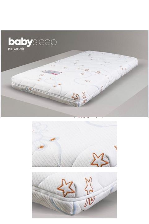 Pierre Cardin Baby Sleep Yaysız Ergonomik Bebek Yatağı Lateksit Sünger Bebek Yatağı