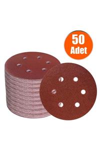 Badem10 50 Adet Delikli Cırt Zımpara 180 mm Spiral Taşlama (220 Kum)