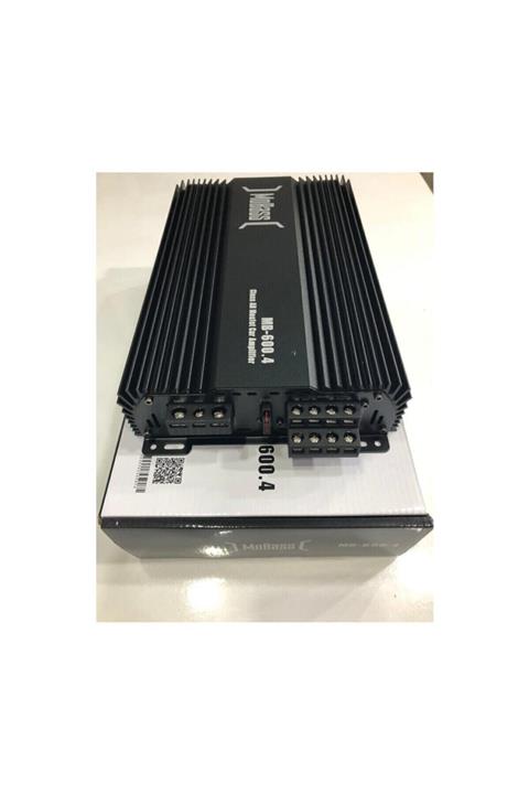MOBASS Mb-600.4 2x150w Rms Bass Controllü Oto Anfi