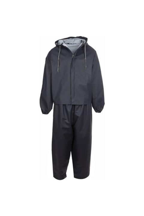 Cavint Store Fermuarlı Yağmurluk Takımı-Lacivert