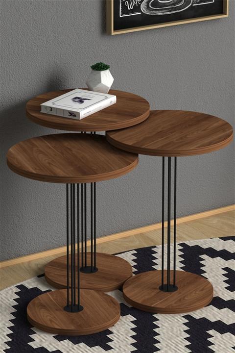 Monte Sehpa Nola Zigon Sehpa Ceviz