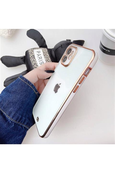 mooodcase Iphone 11 Uyumlu Lüks Lens Korumalı Şeffaf Arka Kapak