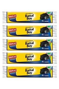 Koroplast Profesyonel 10lu Battal Boy Çöp Torbası X 5 Paket