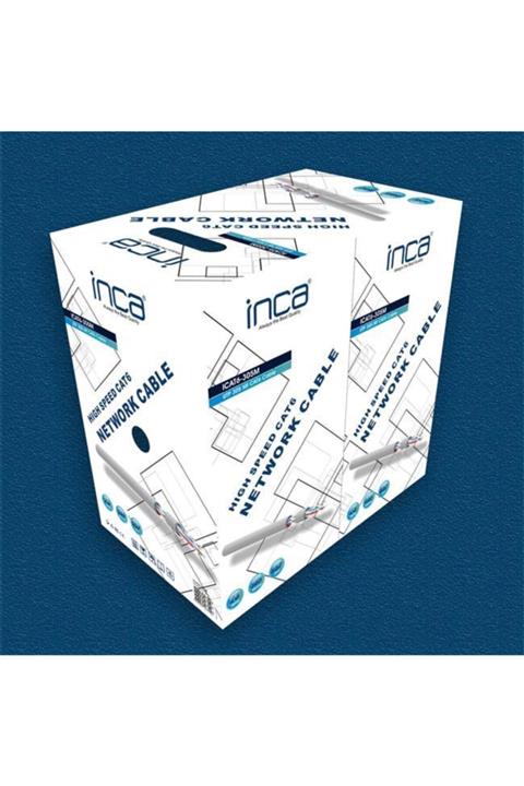 Inca Icat6-305m Cat6 23 Awg 0,57mm Kablo 305m