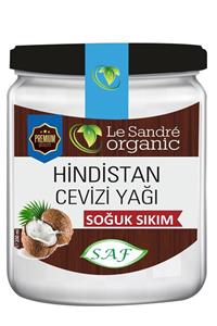 Le Sandre Organic Soğuk Sıkım Hindistan Cevizi Yağı 200 ml