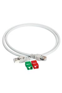 SCHNEIDER Actassı P.cord-s/ftp,cat6a,550mhz, 3m / 2 Li Set