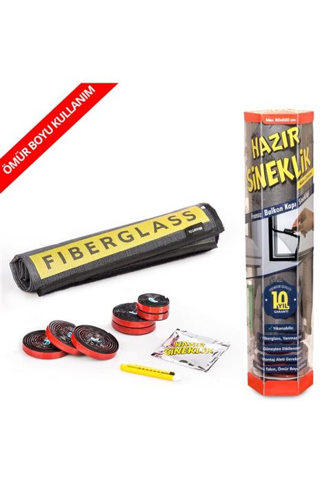 100% Turkish Design Hazır Sineklik Fransız Balkon Kapı 80 X 220cm