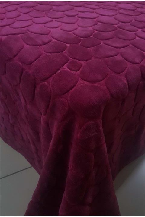 Romans Battaniye Sense Bordo Çift Kişilik (220x240 Cm)