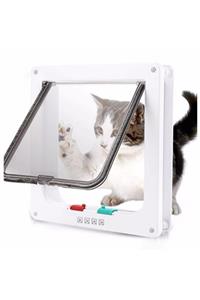 Ans Cat Door 4 Yönlü Kilitlenebilir Yavru Köpek Ve Kedi Kapısı 23x25 Cm Width:235 Mm Heiğht:250 Mm