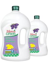 Mom's Green 2'li Set Bitkisel Çamaşır Deterjanı 2 lt Lavanta 80 Yıkama