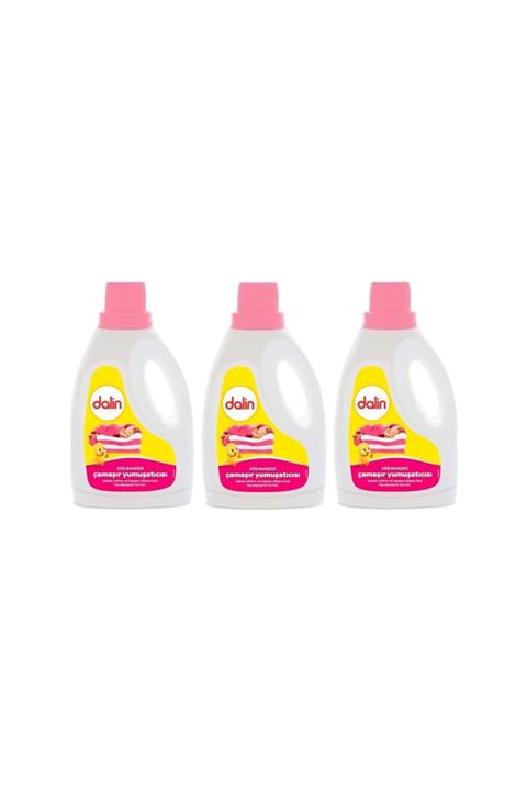 Dalin DALİN BEBEK YUMUŞATICISI 1500ML DÜŞ BAHÇESİ 3 LÜ SET