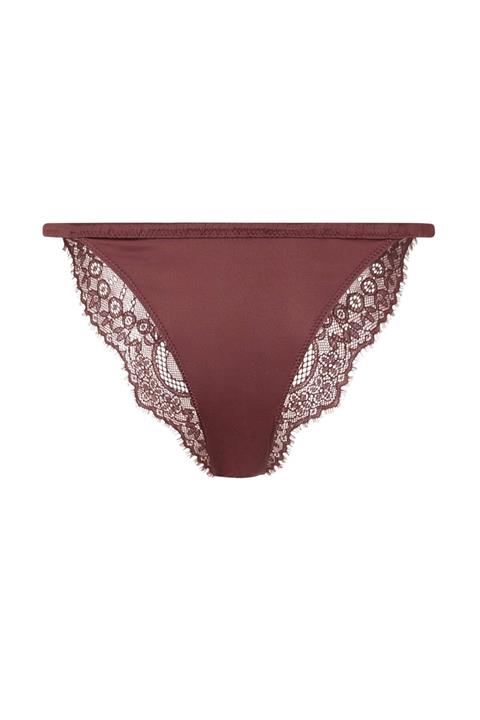 Oysho Dantelli Saten Klasik Külot