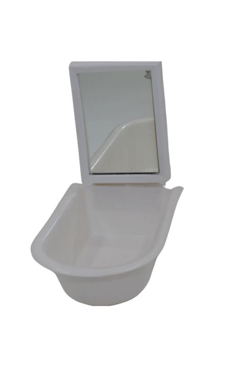 CCA Kuş Için Aynalı Küvet Beyaz No 1