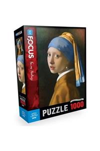 Blue Focus 1000 PARÇA PUZZLE - İNCİ KÜPELİ KIZ