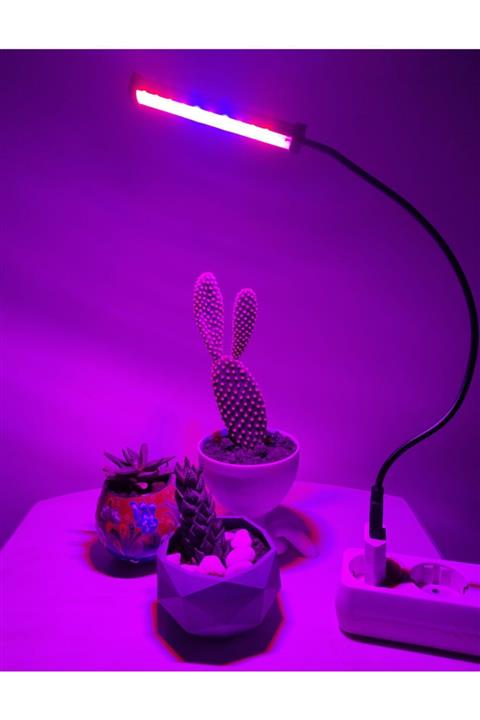 WOLFMAR Twinpower Full Spektrum Bitki Lambası Usb Li Edıson Led 2835 10cm Led Bar 3w