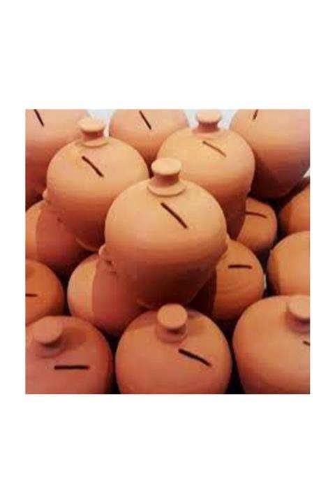 Mogan Çömlekçilik El Yapımı Büyük Boy Testi Kumbara