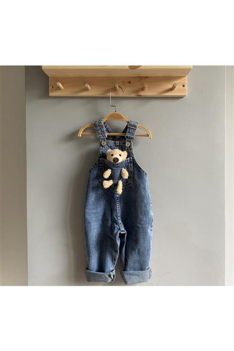 Kavin Baby&Kids Unisex Denim Ayıcıklı Slopet