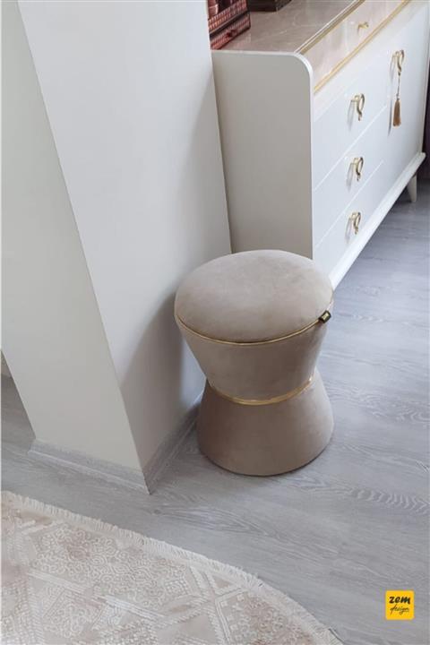 Zem Fine Cream-gold Puf