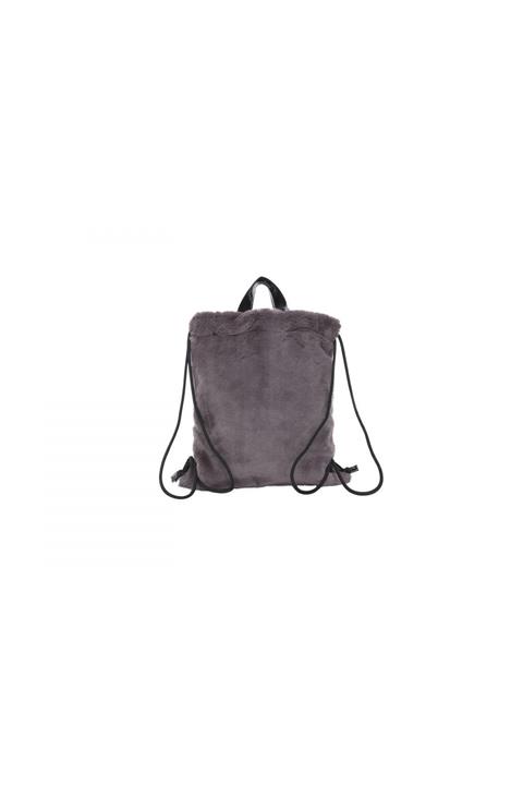 Ciconia Unisex Peluş Tüylü Sırt Çantası Ve El Çantası