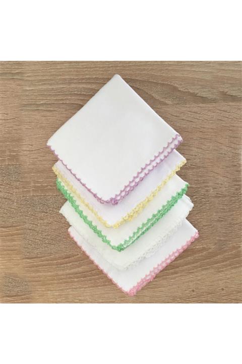 Ekebaby Bebe 10'lu Ağız Mendili Mavi