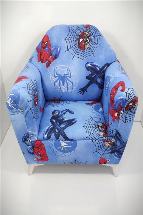 Sedef Prolaz Çocuk Koltuğu Örümcek Çocuk Özel Üretim Silinebilir Kumaş, Ayaklı